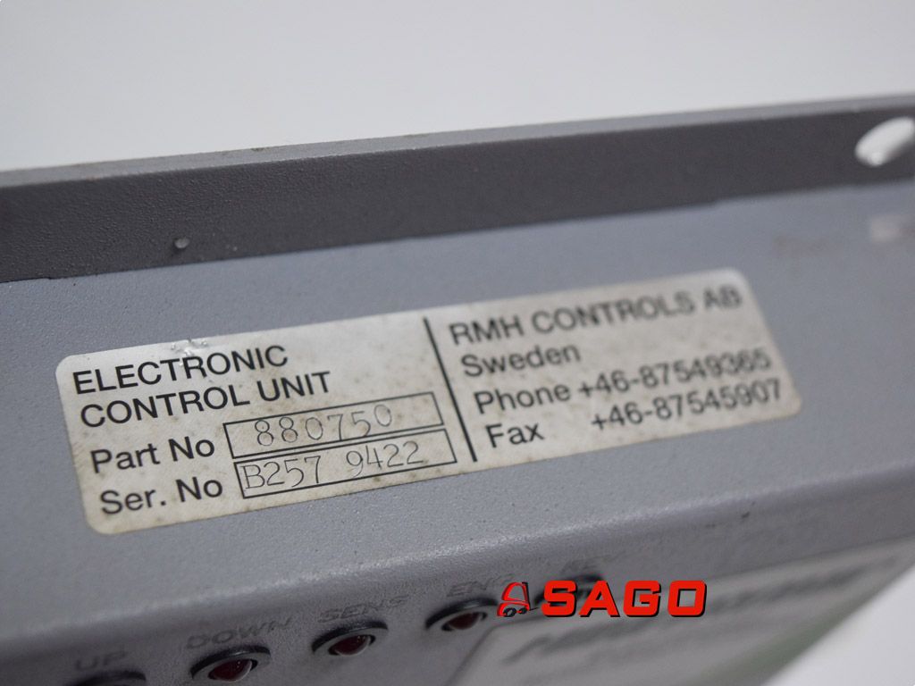 Elektryczne sterowanie i komponenty - Typ: MINITRONIC CONTROL UNIT 880750 B2557 9422