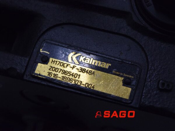 Kalmar Hydraulika - Typ: KALMAR STEUERSCHIEBER PARKER KCH17818 H170CF-F-9848A 2007965401 1616-1696103-004