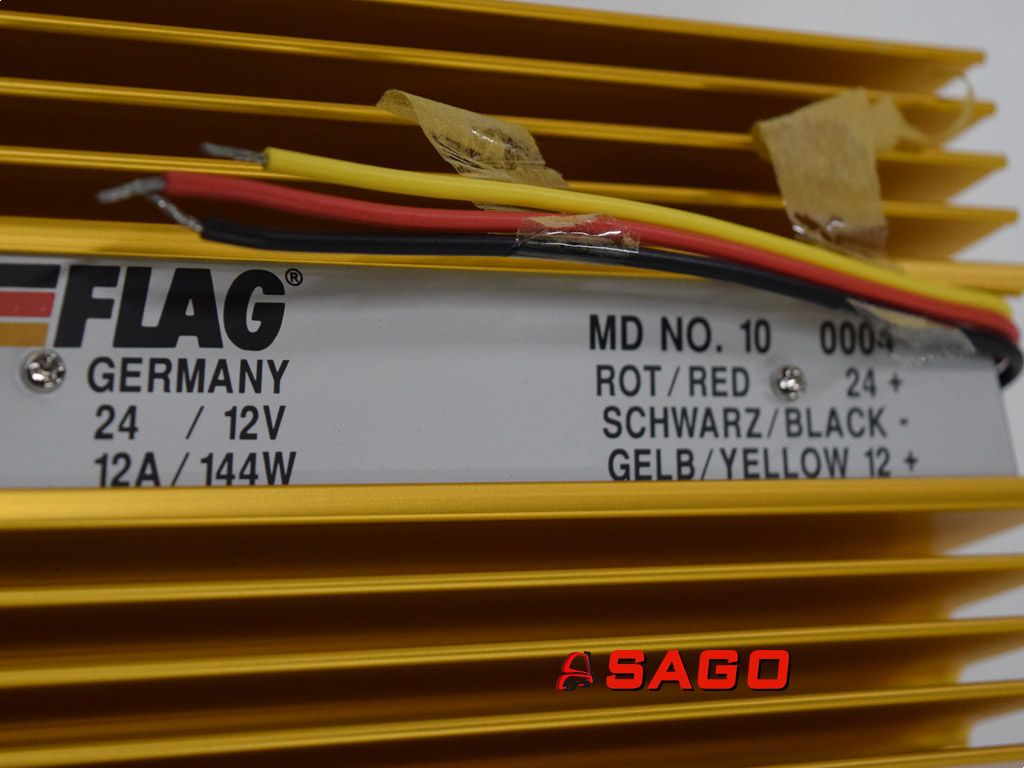 Elektryczne sterowanie i komponenty - Typ: VOLTAGE REDUCER FLAG 060424 KALMAR 3835200031 12A/144W