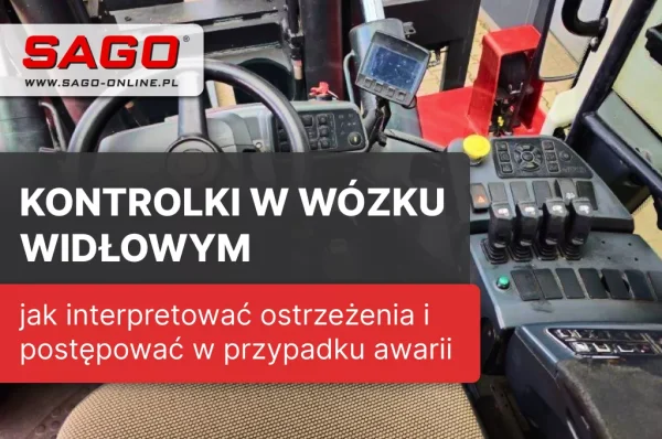 kontrolki w wózku widłowym