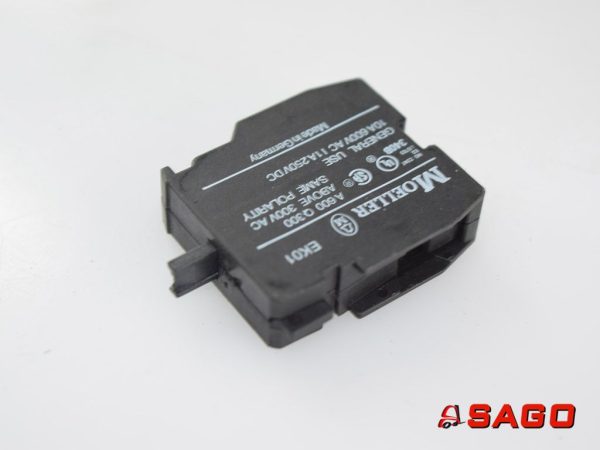 Baumann Elektryczne sterowanie i komponenty - Typ: 241566 Kontaktblock Moeller A600 Q300 ABOVE 300V 10A 600V AC I 1A 250V DC