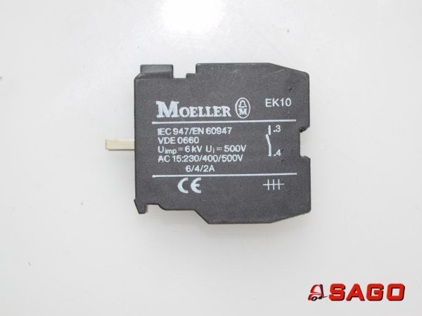 Baumann Elektryczne sterowanie i komponenty - Typ: 241565 Kontaktblock Moeller A600 Q300 Above 300V AC 10A 600V AC I 1A 250V DC
