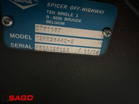 Dana  - Typ: SPICER 15HR36442-2 2781187 HBEA258254