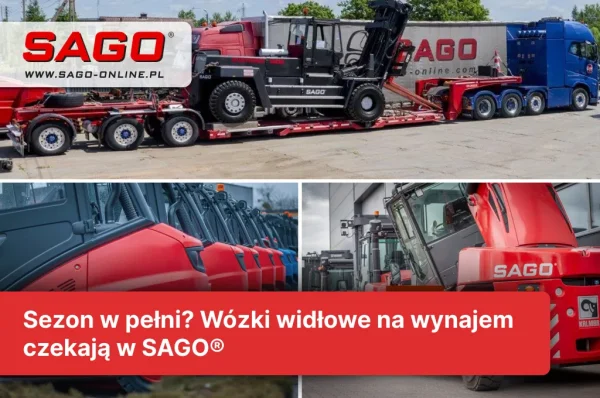 wynajem wózka widłowego w SAGO