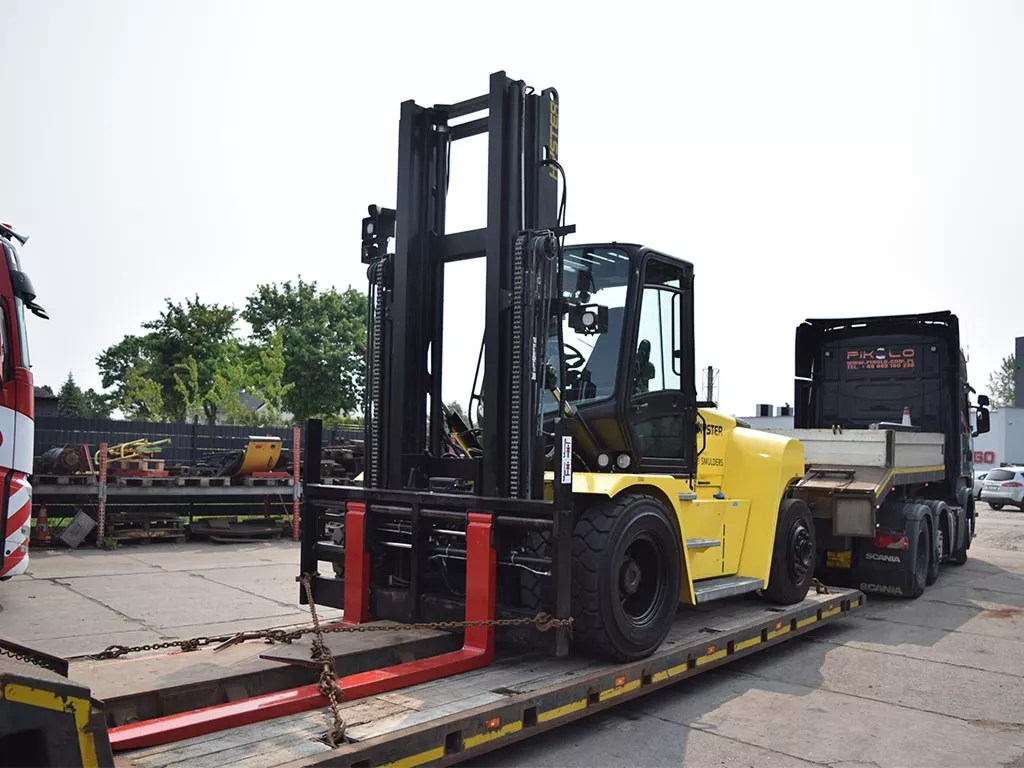 Wózek Hyster H12XM-6 dostarczny do polsk