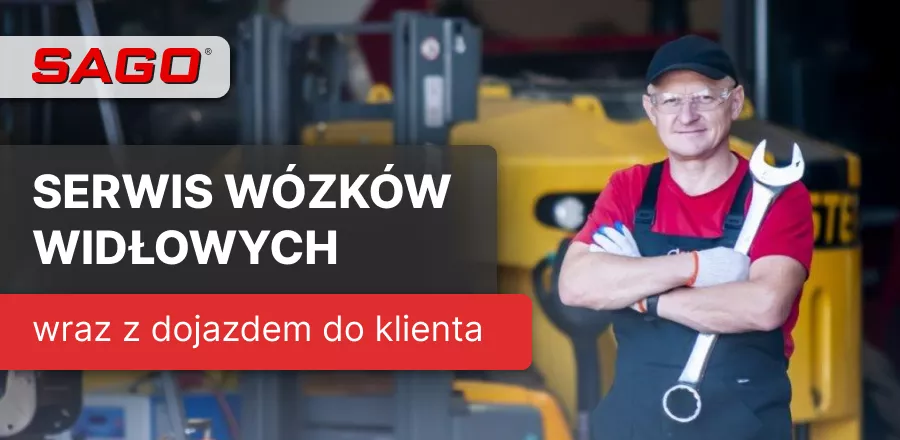 serwis wózków widłowych na miejscu lub z dojazdem