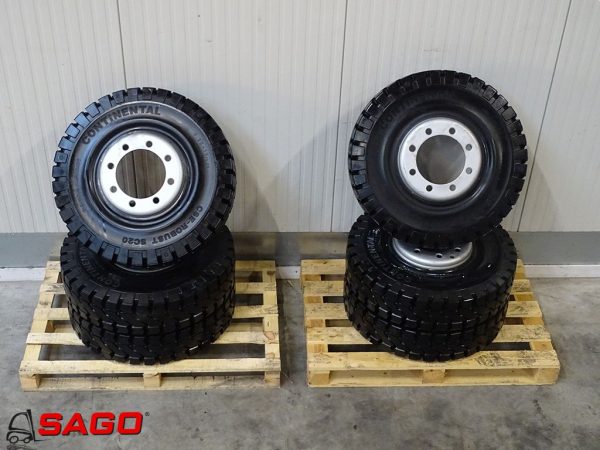 koła i felgi - Typ: CSE-ROBUST SC20 VOLLGUMMI 8.25-15 RIM 6.50 153AS PAKET/SATZ SOLIDEAL 53140K773 924034.0016 9240340016