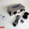 LANCER BOSS WÄRMETAUSCHER ISOTHERM AIR HEATER 24V 6D02B1DH0000 INKL. ANSCHLUSSFLANSCHE JU92401045 INDEL WEBASTO