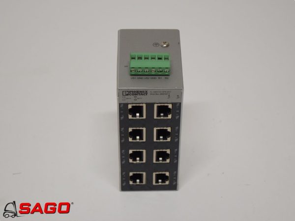 Elektryka - Typ: SWITCH FL SFN8GT PHOENIX CONTACT. 24/9V DC.430/1010mA. TEMP.AMBLENT-25-75 C. WIRE RANGE 30-12 AWG.TORQE 5-7 LBS-INS. S/N:140702425