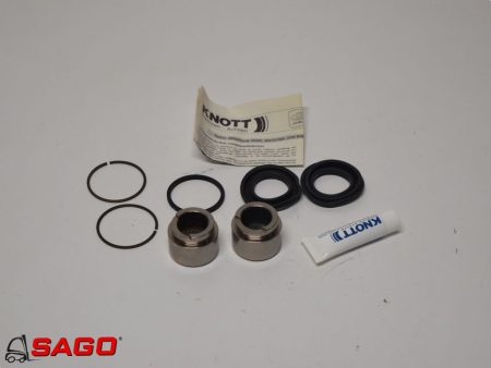 Hamulce i linki hamulcowe - Typ: Reparatursatz KNOTT 2X40 Hydr. Festsattel (mineralölbeständig). f94319219+220