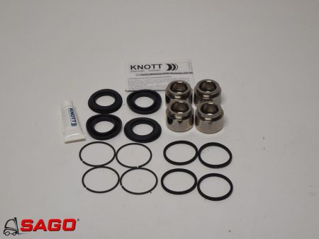 Hamulce i linki hamulcowe - Typ: Reparatursatz KNOTT 4X40 Hydr. Festsattel (mineralölbeständig). 46261.02