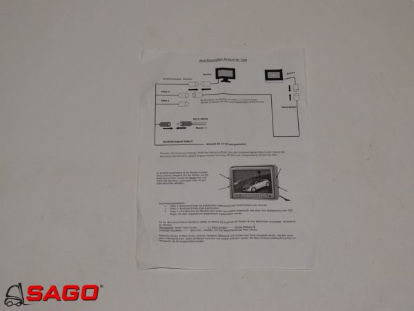 Elektryka - Typ: Anschlusskabel für Monitor