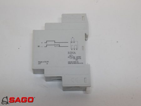 Bulmor Elektryka - Typ: Zeitrelais Finder  SUPPLY 24-240V  AC/DC 0.7VA. MAX 8A  250VAC