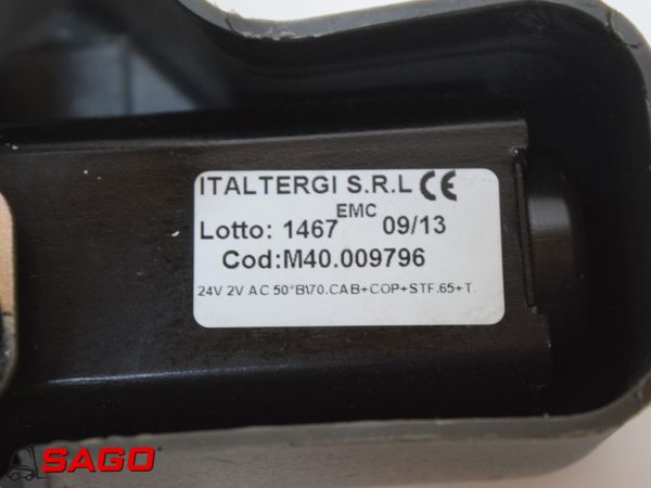 Elektryka - Typ: BULMOR Wischermotor ITALTERGI M40.009796