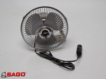 Elektryka - Typ: Ventilator mit Metallgitter HP 12V silber 15