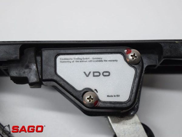 siedzenia i zadaszenia - Typ: Pedal VDO X10-445-100-004