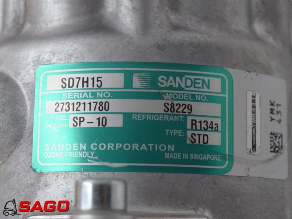 układy chłodzenia i wydechowe - Typ: Bulmor Hydraulikantrieb für SADEN SD7H15