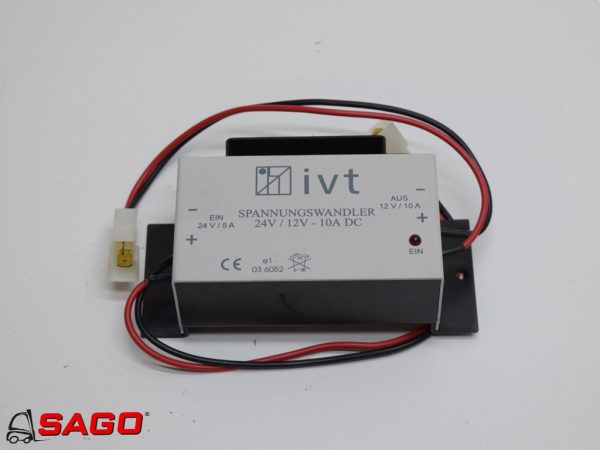 Elektryka - Typ: Spannungswandler 24V/12V-10A DC. AUS 12V/10A