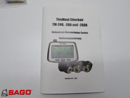 Elektryka - Typ: Tire Moni Checkar TM-240001307568-62. Intelligente Reifendrucküberwachung 7640136180158. TM-240-260 und 260R. JU92006642