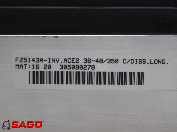Elektryczne sterowanie i komponenty - Typ: ZAPI CONTROLLER FZ5143A-INV.ACE2. 36-48/350