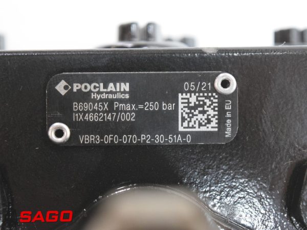 Bulmor Hydraulika - Typ: Brake- by-Wire Ventil POCLAIN B69045X