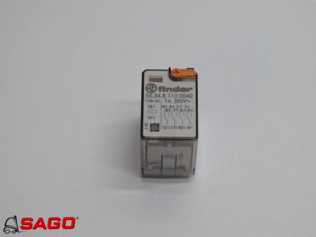 Elektryka - Typ: Finder Relais Steckrelais Serie55 Monostabiles