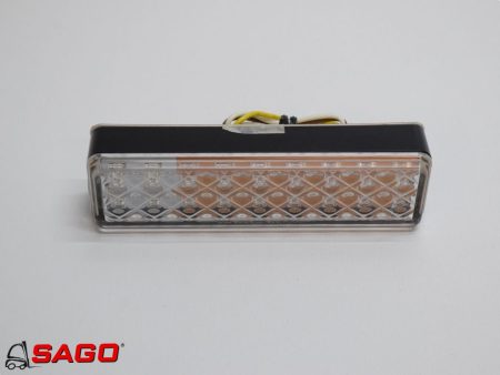 Elektryka - Typ: Standlicht-Blinker-Kombination Led 135mmx38mmx24mm. 12v-24v. JU92007331