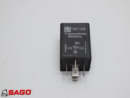 Elektryczne sterowanie i komponenty - Typ: Freguenzrelais 24V 15Hz ein 10 Hz aus