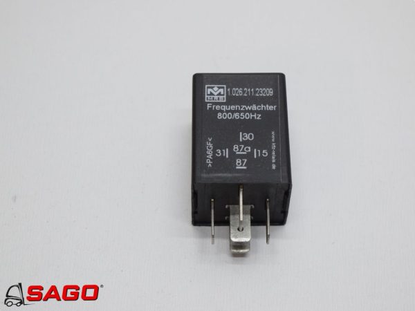 Elektryczne sterowanie i komponenty - Typ: Freguenzrelais 24V 15Hz ein 10 Hz aus