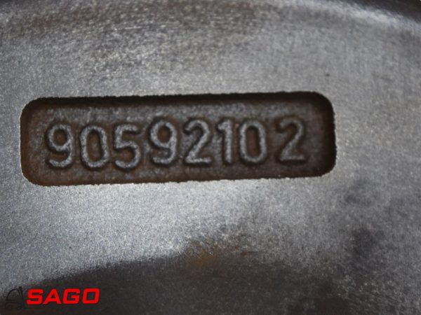 układy chłodzenia i wydechowe - Typ: VM Motori Schwungrad kpl. 90592102