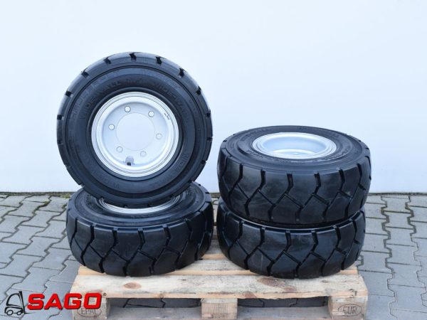 koła i felgi - Typ: 27X10X12 N.H.S HAULER-LT 24 P.R. WIDE-WALL PNEUMATISCH REIFEN MIT FELGE PAKET/SATZ 4 STÜCKE RIM 8
