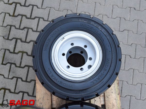 koła i felgi - Typ: 27X10X12 N.H.S HAULER-LT 24 P.R. WIDE-WALL PNEUMATISCH REIFEN MIT FELGE PAKET/SATZ 4 STÜCKE RIM 8