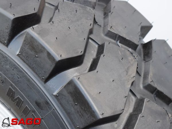koła i felgi - Typ: 27X10X12 MITAS 20P.R FORK LIFT PNEUMATISCH REIFEN MIT FELGE PAKET/SATZ 4 STÜCKE RIM 8