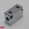 Hydraulika - Typ: Verteilerblock JDQS 60-80 galvanisch verzinkt