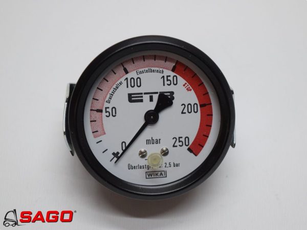 Elektryka - Typ: ETB WIKA Manometer 0-250 bar