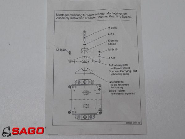Bulmor Części zamienne - Typ: Montagesystem RS4-MS 50033346