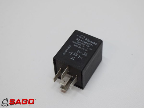 Elektryczne sterowanie i komponenty - Typ: MIUNSKE Relais Zeitrelais 12v