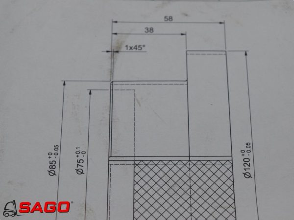 Bulmor Części zamienne - Typ: Gleitpilz J/SH 150-180