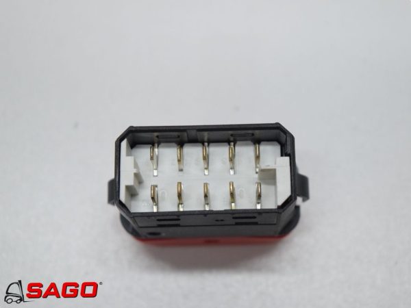 Elektryczne sterowanie i komponenty - Typ: HELLA Schalter 12v Warnblinker 6HH354.104-921