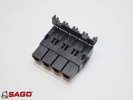 Elektryka - Typ: Molex Buchsengehäuse 4 polig Raster 10 mm. Mini- fit