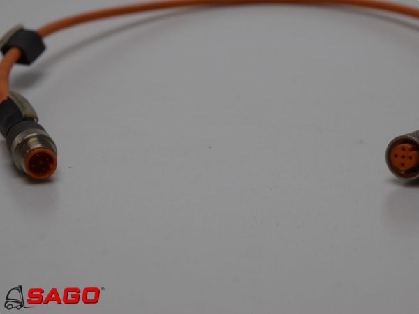 Bulmor Elektryka - Typ: Verbindungsleitung f. Aktoren und Sensoren RTS5-RTK5-259/0.6m. M12 Stecker. gerade.5-pol.