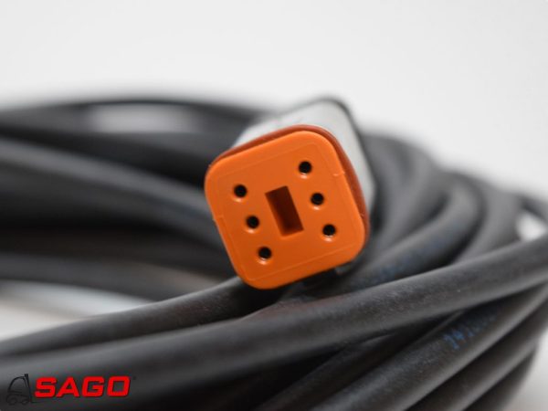 Buchse gerade DT06-6S Clipverriegelung 10 meter
