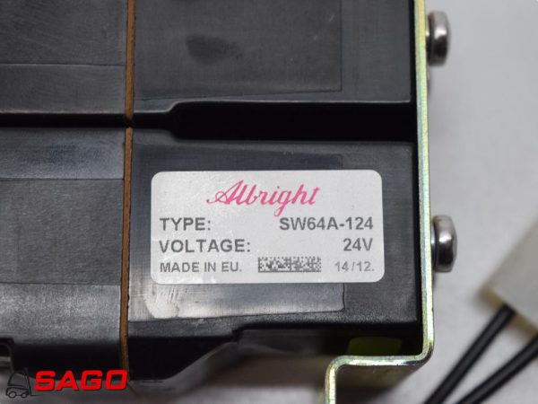 Elektryczne sterowanie i komponenty - Typ: Schütz 24V Albright SW64A-124