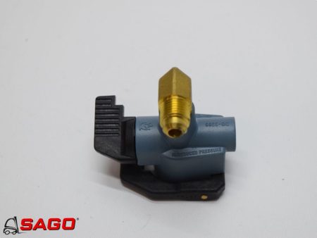 Hydraulika - Typ: Schnellwechselkupplung Gasflasche SRG640 rundpol 1/2/90 grad