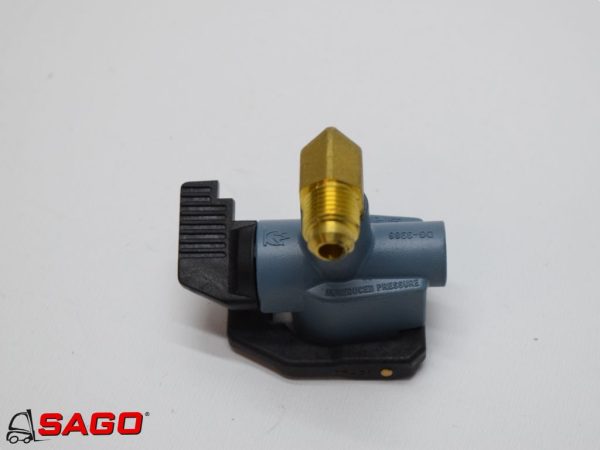 Hydraulika - Typ: Schnellwechselkupplung Gasflasche SRG640 rundpol 1/2/90 grad