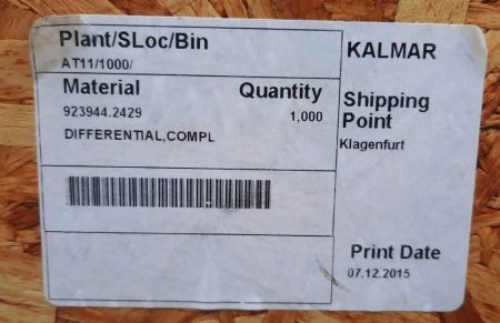 Kalmar  - Typ: Differential