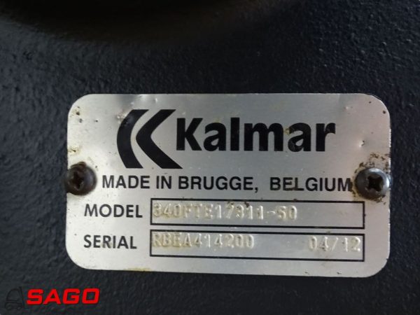 Kalmar Przekładnie i skrzynie biegów - Typ: DANA 340FTE17311-50 RBEA414200 04/12