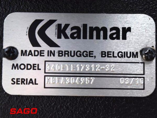 Kalmar Przekładnie i skrzynie biegów - Typ: 340FTE17312-32 KBEA304957 03/10 CP8A0242 4208455R D