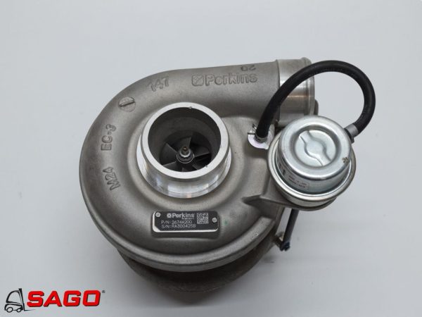 układy chłodzenia i wydechowe - Typ: TURBO 2674A200