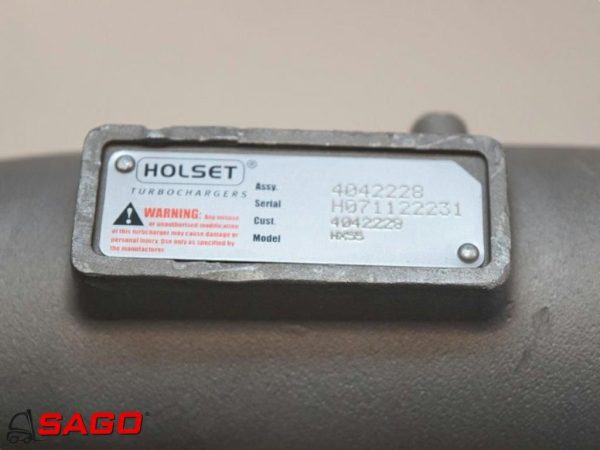 układy chłodzenia i wydechowe - Typ: TURBOCHARGER HOLSET HX55